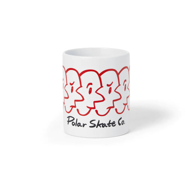 кружка Polar Skate Co Faces Mug - White