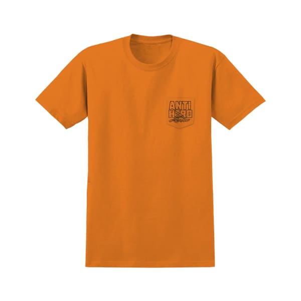 футболка Antihero Custom Safety Orange Pocket