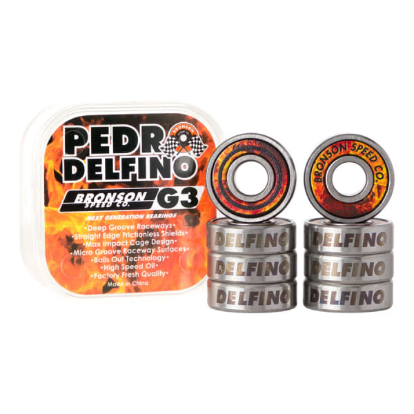подшипники Bronson G3 Pedro Delfino Pro Bearing