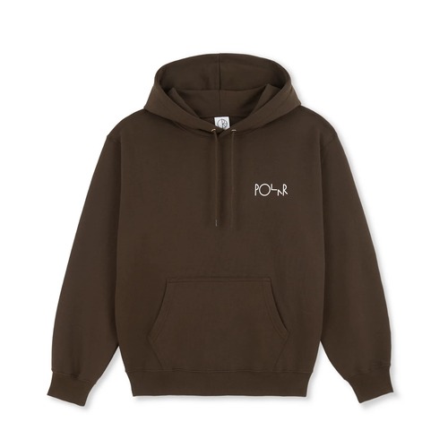 худи Polar Skate Co Dave Hoodie | Stroke Logo Chocolate