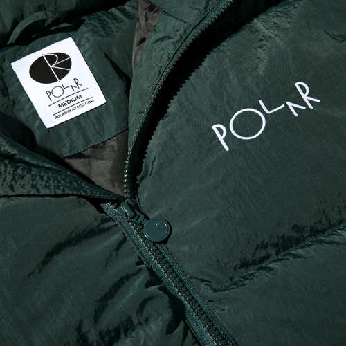 куртка Polar Skate Co Pocket Puffer Jacket - Dark Teal
