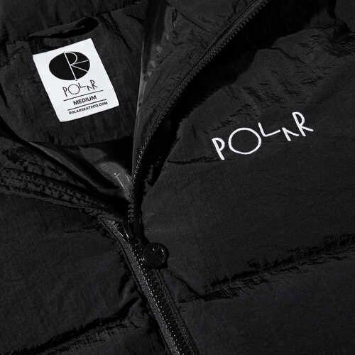 куртка Polar Skate Co Pocket Puffer Jacke Black