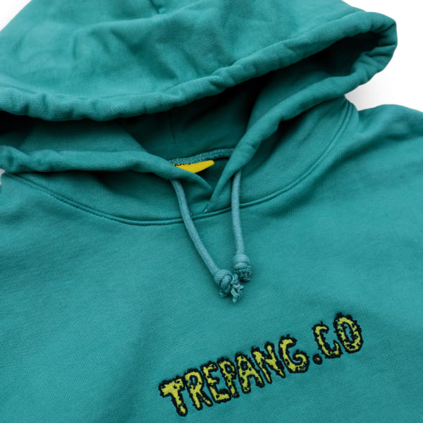 худи Trepang.co Hairy Logo Green