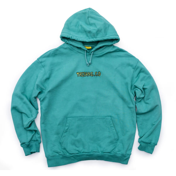 худи Trepang.co Hairy Logo Green