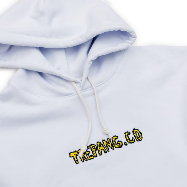 худи Trepang.co Hairy Logo White
