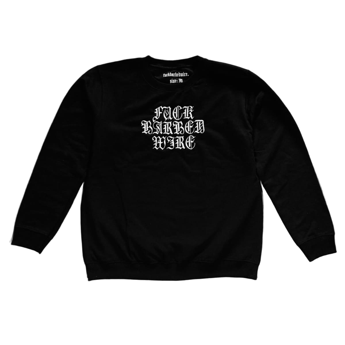 свитшот Fuck Barbed Wire Denotation