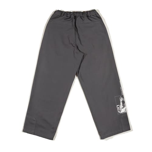 штаны Larry Pants Regular Fit Industrial Print - Grey