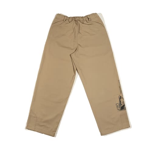 штаны Larry Pants Regular Fit Industrial Print - Biege