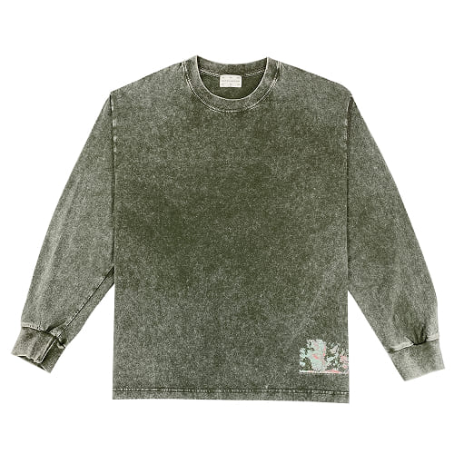 лонгслив Magamaev Crack Green