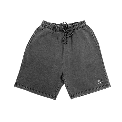 шорты Magamaev Script Shorts Black/Washed