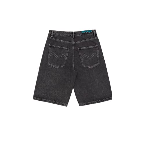 шорты Magamaev Bigger M Jean Shorts Black Washed