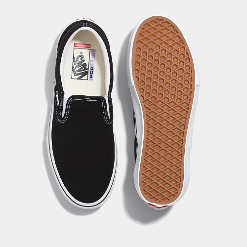 кеды Vans Skate Slip-On Black/White