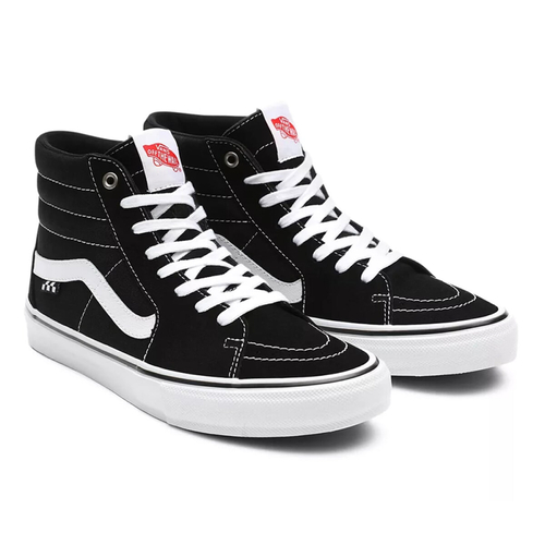 кеды Vans Skate Sk8-HI Black/White