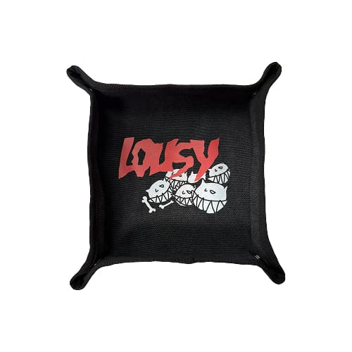 поднос Lousy Canvas Tray Skulls