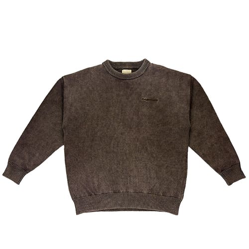 свитер Magamaev Default Knit Brown Dye
