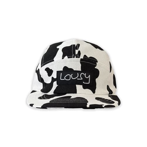 кепка Lousy 5panel Cow Black