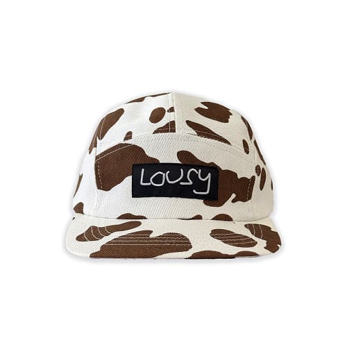 кепка Lousy 5panel Cow Brown