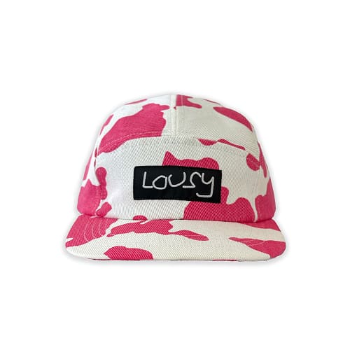 кепка Lousy 5panel Cow Pink
