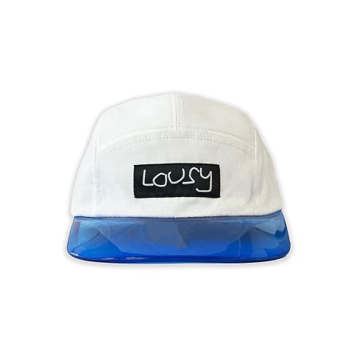 кепка Lousy 5panel Visor White