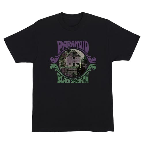 футболка Oj x Black Sabbath Paranoid Witch - Black