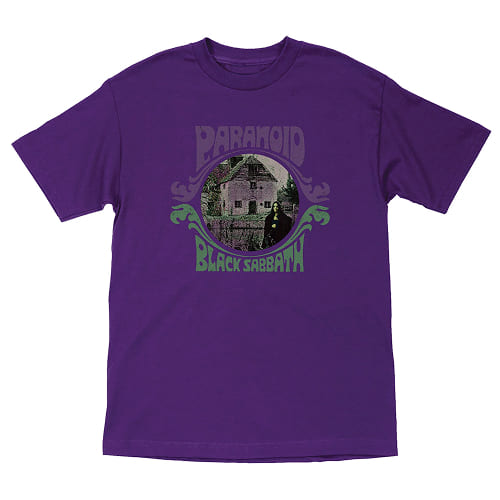 футболка Oj x Black Sabbath Paranoid Witch - Purple