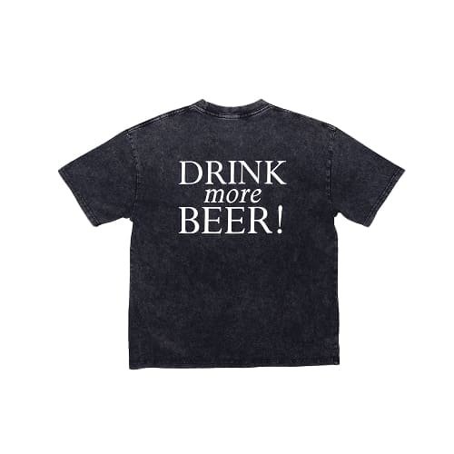 футболка Piska Krew Drink More Beer