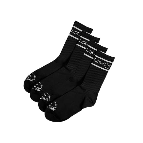 носки Lousy Socks Pack V2 Черный