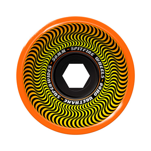 колеса Spitfire 80Hd Superwides Orange 58mm