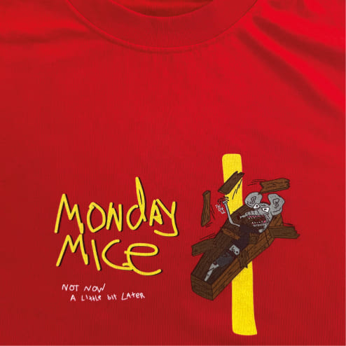 футболка Monday Mice Kill Mouse