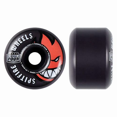 колеса Spitfire F4 99 Radial Full Black 58mm
