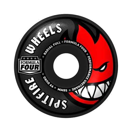 колеса Spitfire F4 99 Radial Full Black 58mm