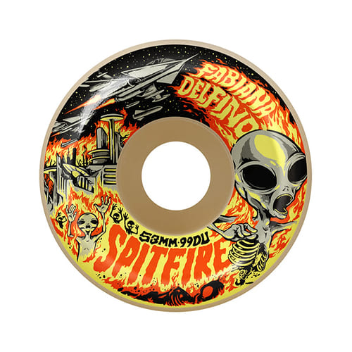 колеса Spitfire F4 99 Conical Full Fabiana Delfino Invasion 54 mm