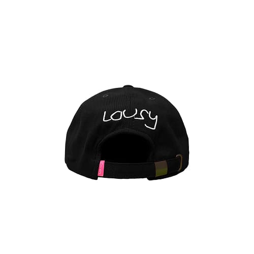 кепка Lousy Oval Logo 6panel Black