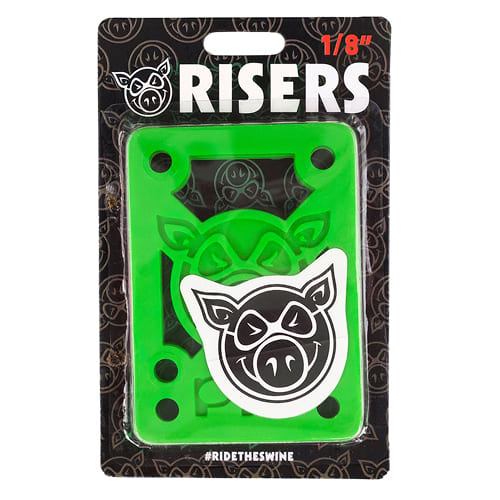 подкладки Pig Hard Risers 1/8 Green