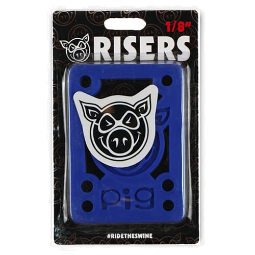 подкладки Pig Piles 1/8 Hard Risers Blue