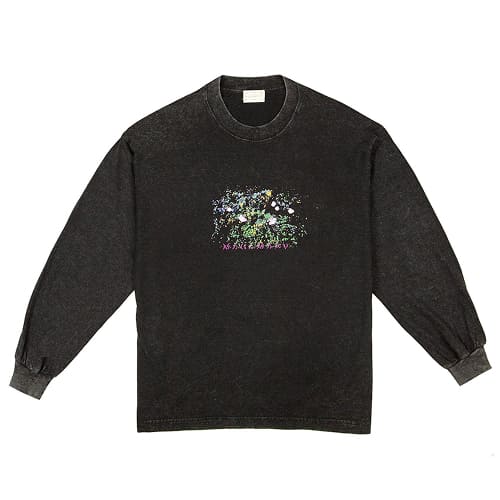 лонгслив Magamaev Blossom Black/dyed