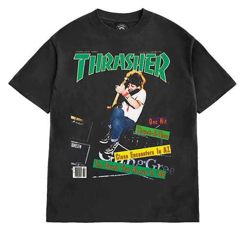 футболка Thrasher February 1987 Vintage