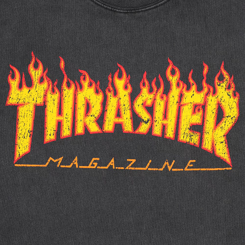 футболка Thrasher Flame Vintage