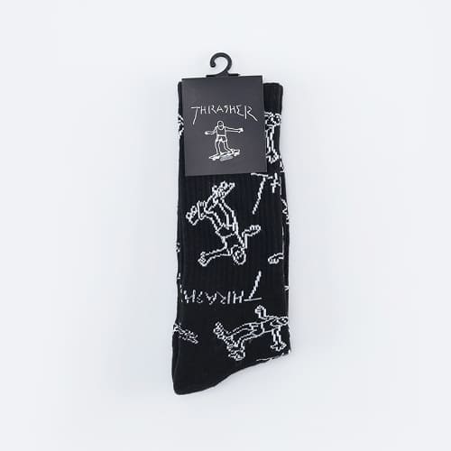 носки Thrasher Magazine Gonz - Black