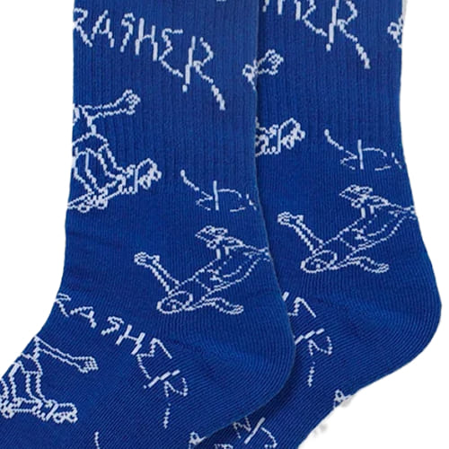 носки Thrasher Magazine Gonz - Blue