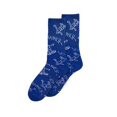 носки Thrasher Magazine Gonz - Blue