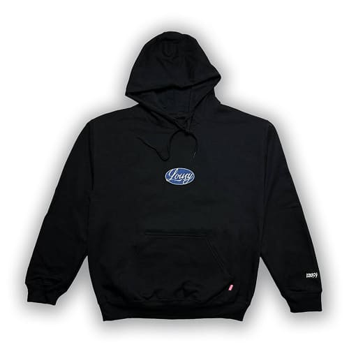 худи Lousy Light Hoodie Oval Logo Black