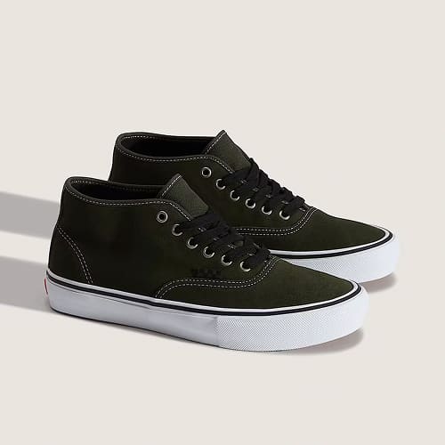 кеды Vans Skate Authentic Mid Obsidian