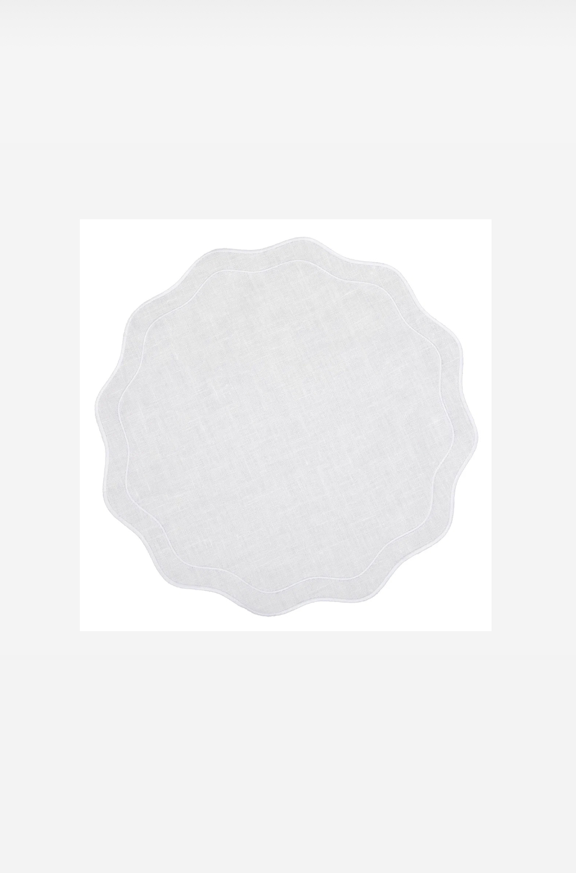 Плейсмат для сервировки стола с белой каемкой