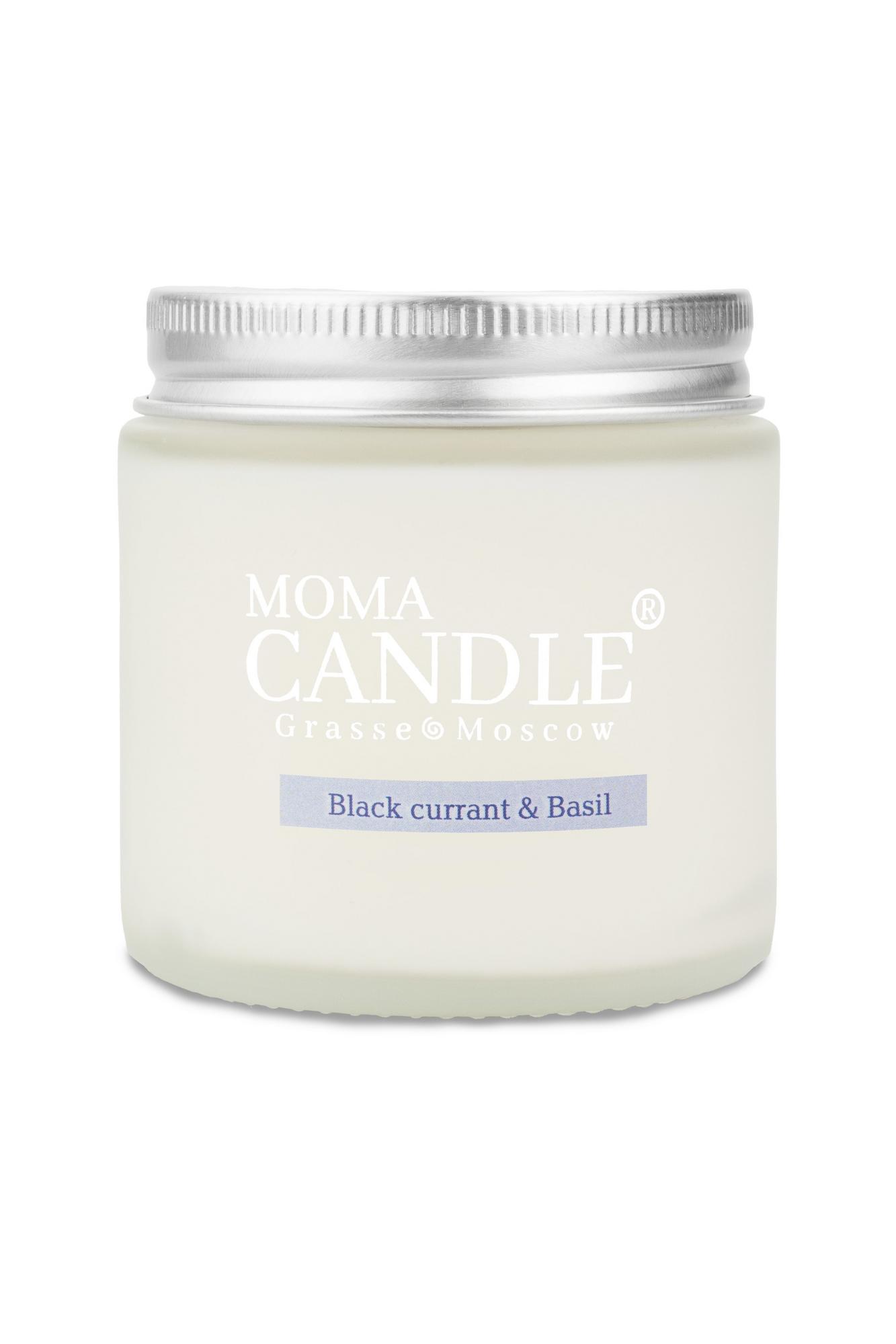 Black currant & Basil , 120 гр.(матовое стекло)