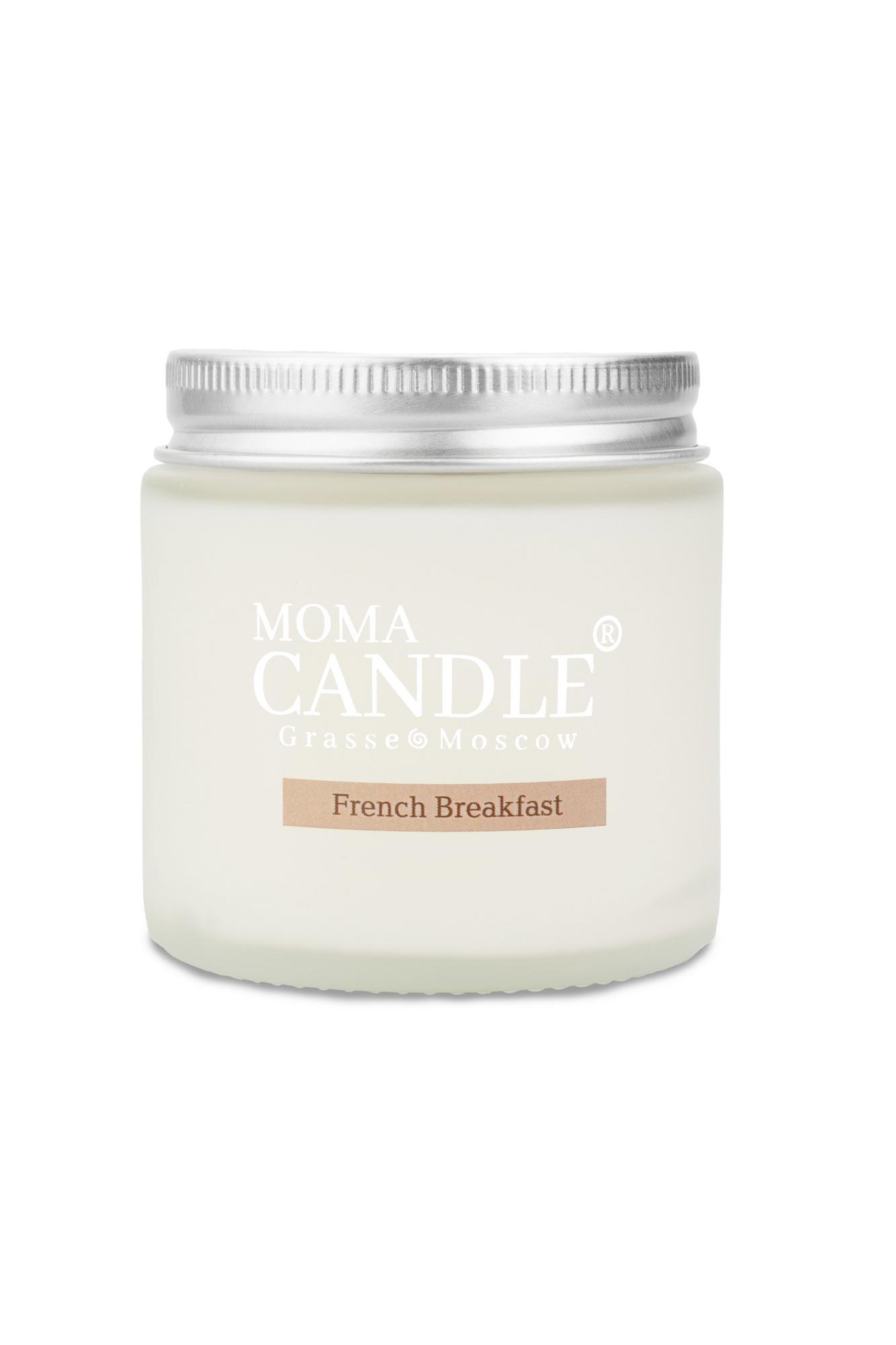 Свеча "French breakfast" , 120 гр., (матовое стекло)