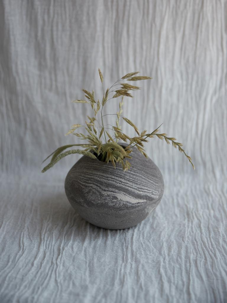 Ваза камень «мрамор»