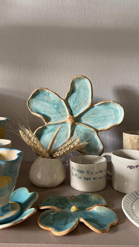 Цветок под украшения или свечи