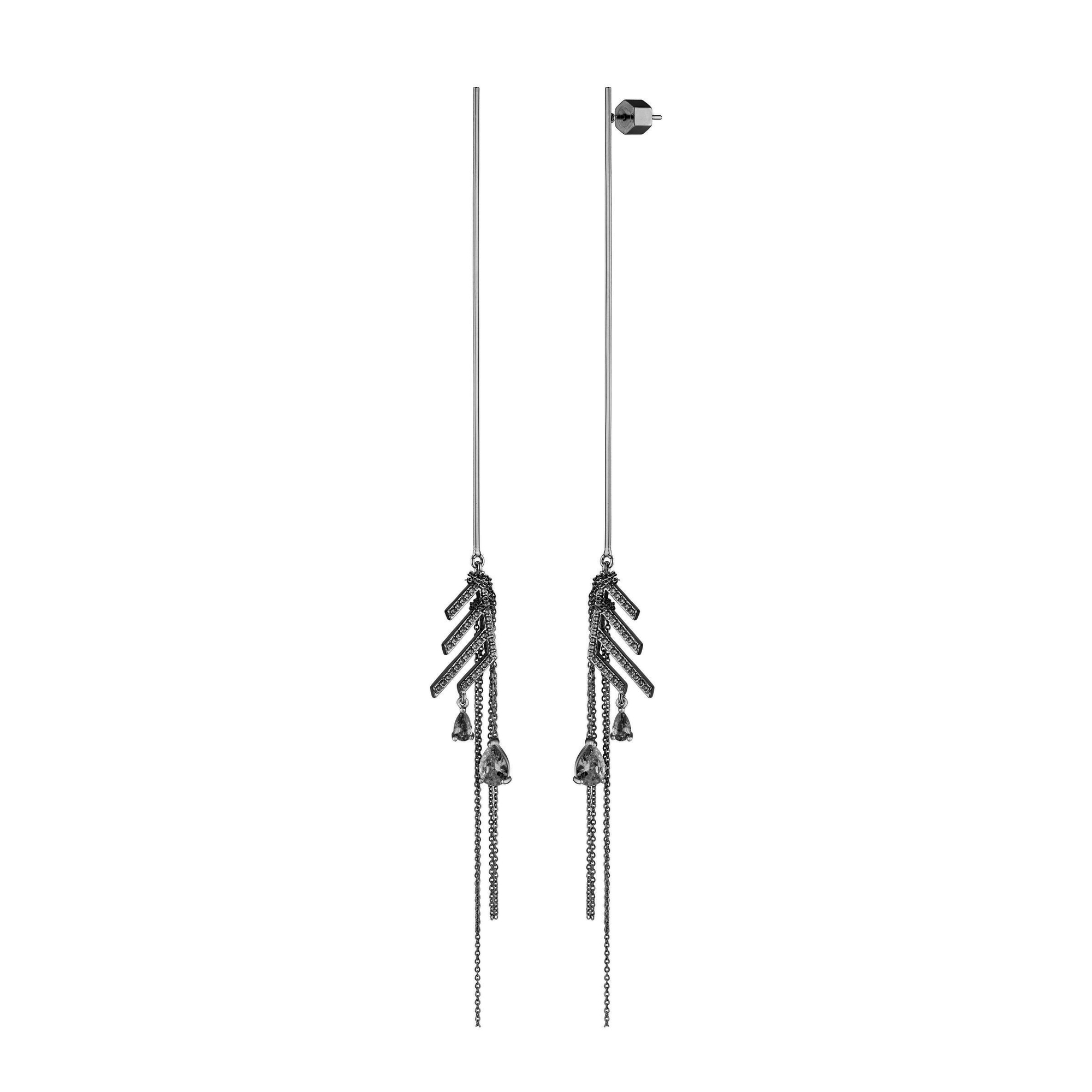 Long earrings MYSTERY MIST
