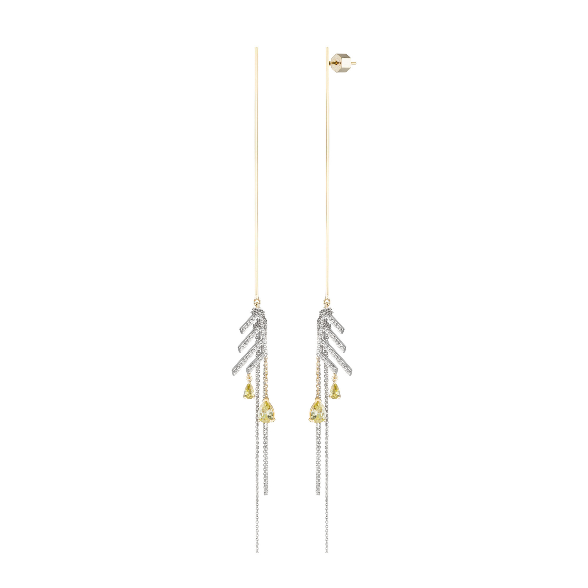 Long earrings MYSTERY MIST